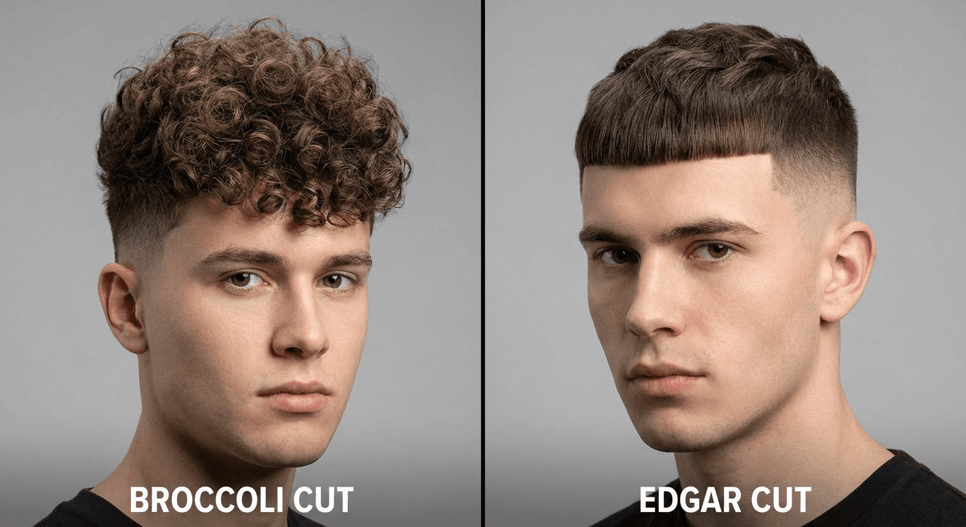 Broccoli Haircut vs Edgar Cut: What's the Difference?