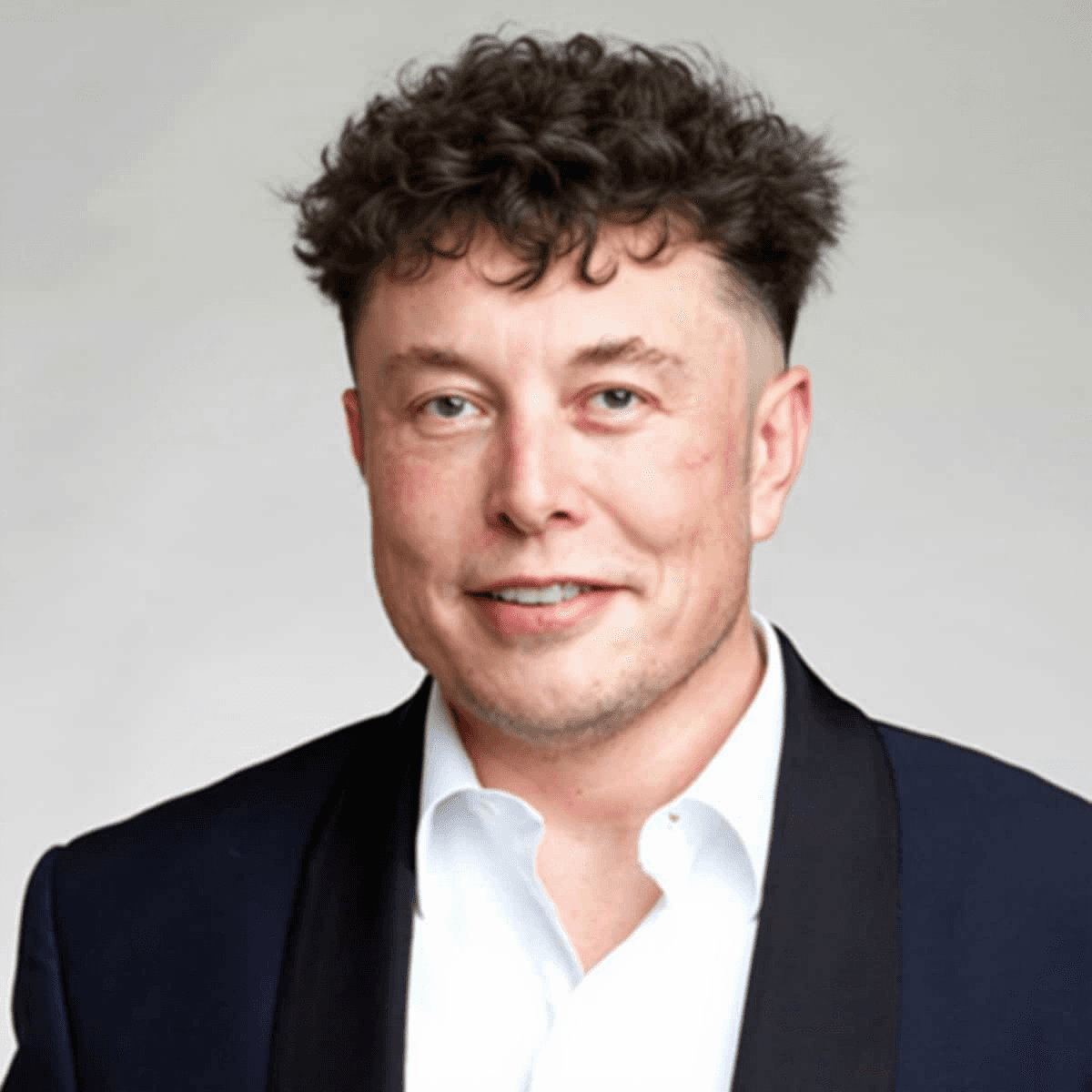 Broccoli haircut result - curly textured top with faded sides